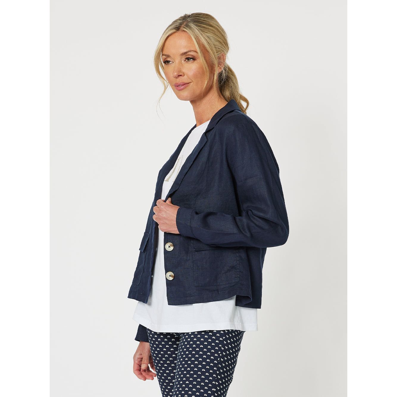 Danielle Linen Jkt GS37285