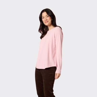 Brushed Cotton Crew Neck Tee GS49044