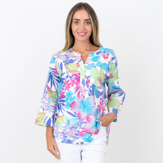Liv 3/4 Sleeve Shirt 3BL6.Liv