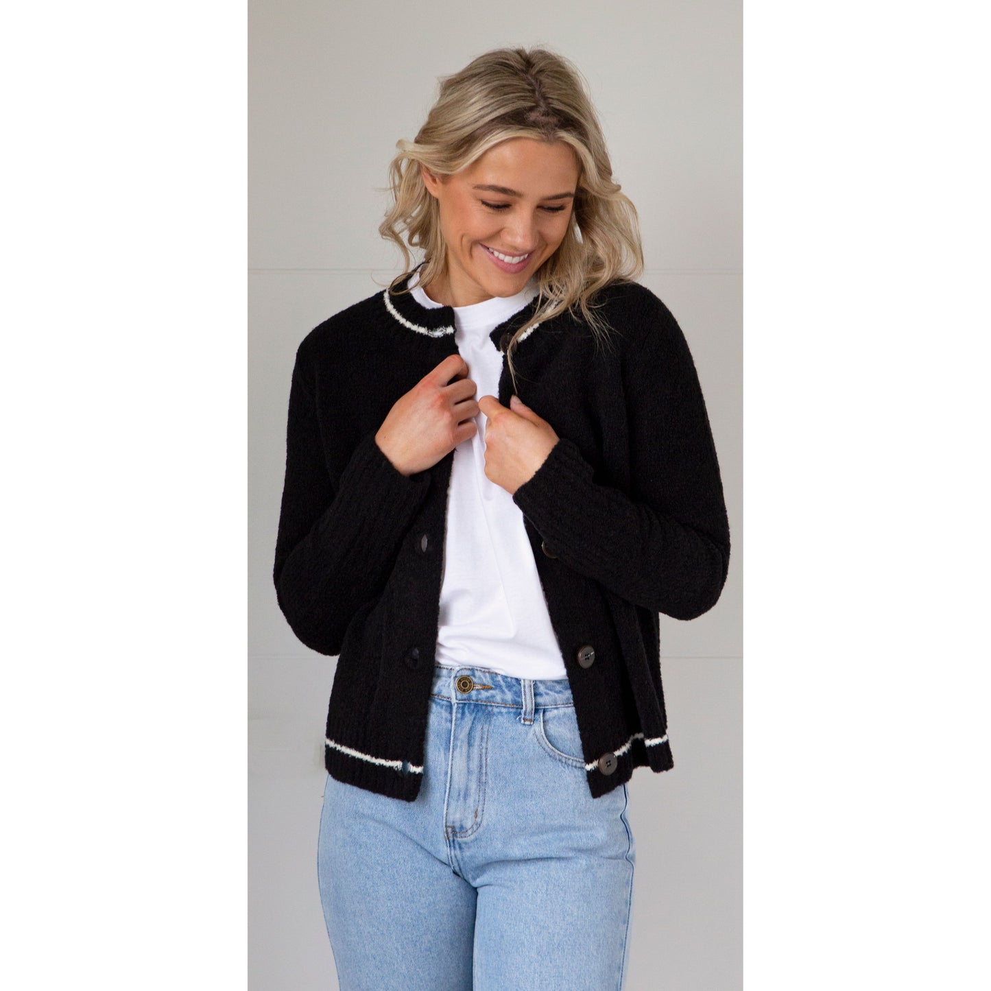 WoB Boucle Cardigan 407
