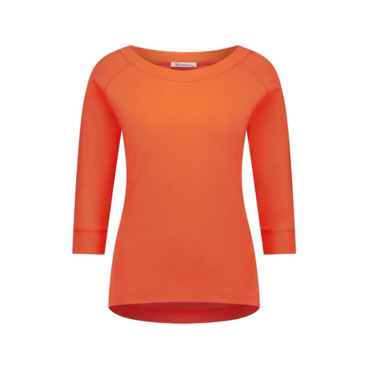 VASS Boat Neck 3/4 Sleeve Top 4381