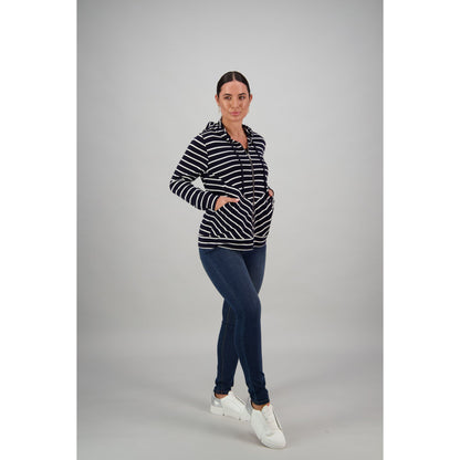 Merino Zip Up Hooded Jacket