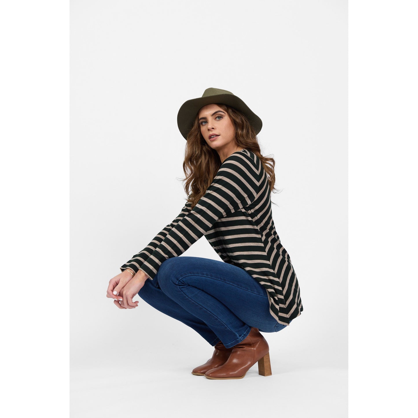 VASS Merino L/S Swing Top 4464