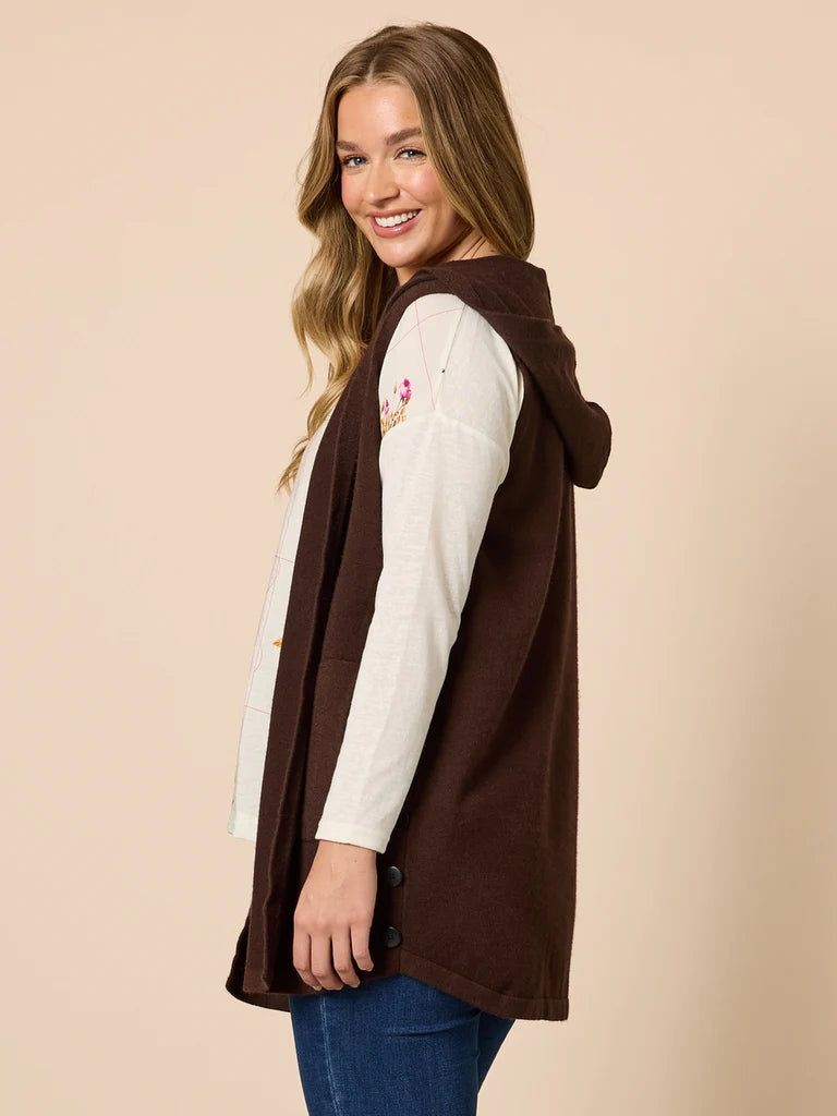 Ollie Coffee Vest T45281