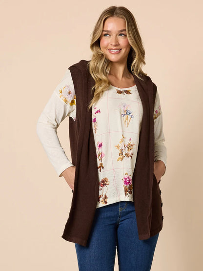 Ollie Coffee Vest T45281