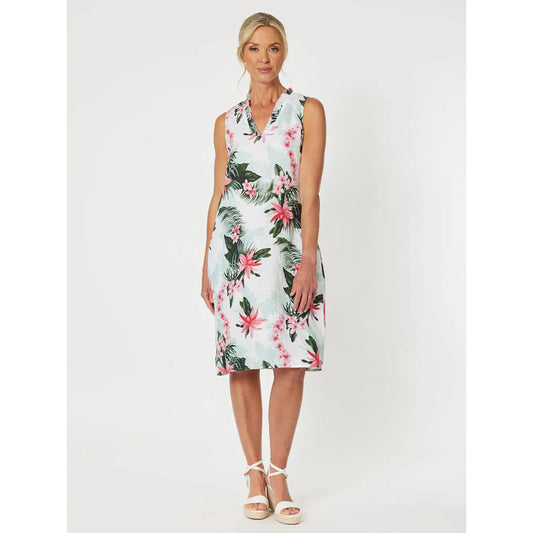 GS Paradise Print Dress 45663