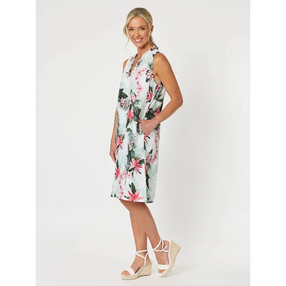 GS Paradise Print Dress 45663