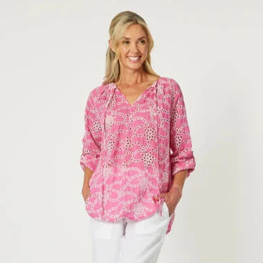 GS Ellie Embroidery Top 45720