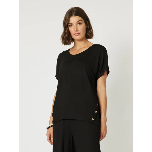 Clarity Angle Button Top 46176