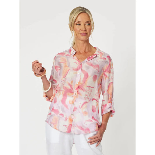 GS Ella Print Shirt 46284