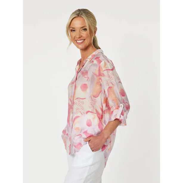 GS Ella Print Shirt 46284