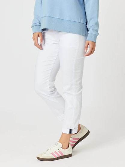 New White Isabella pant T48121