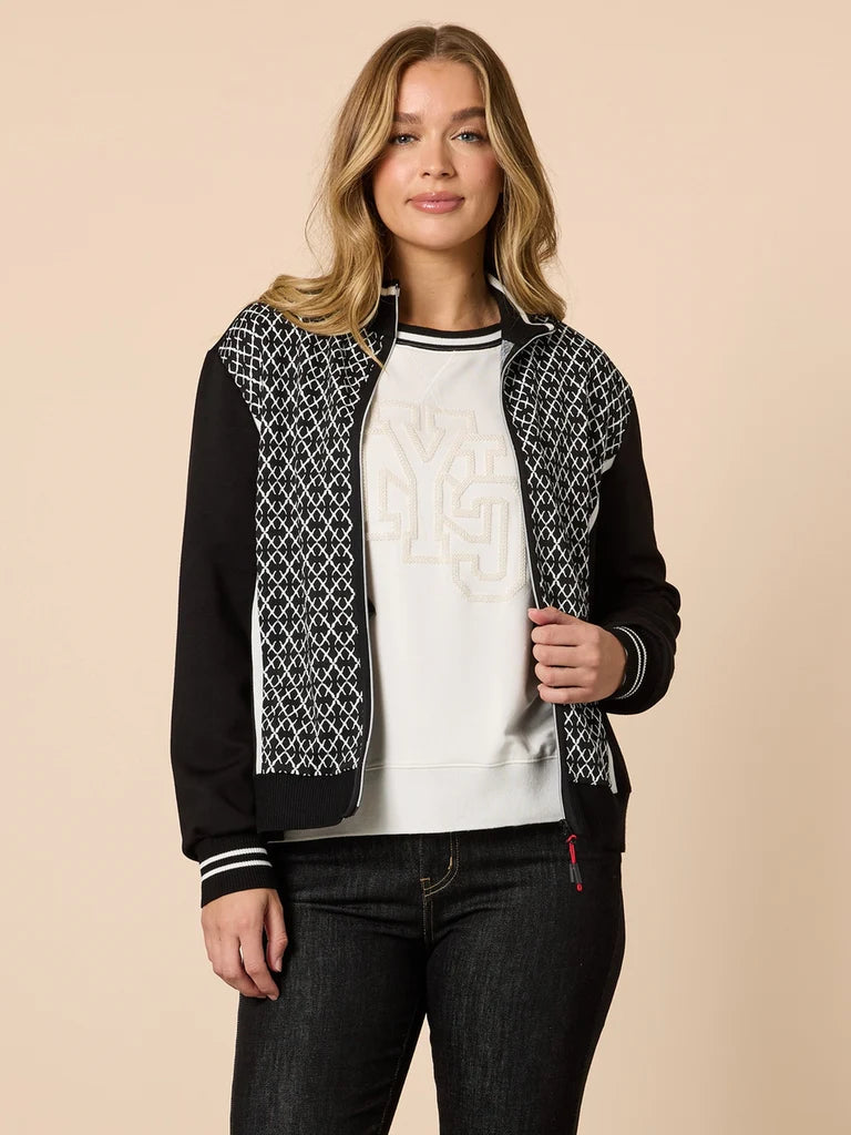 Empire Black/Ivory Spliced Jkt T48621