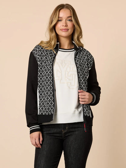 Empire Black/Ivory Spliced Jkt T48621