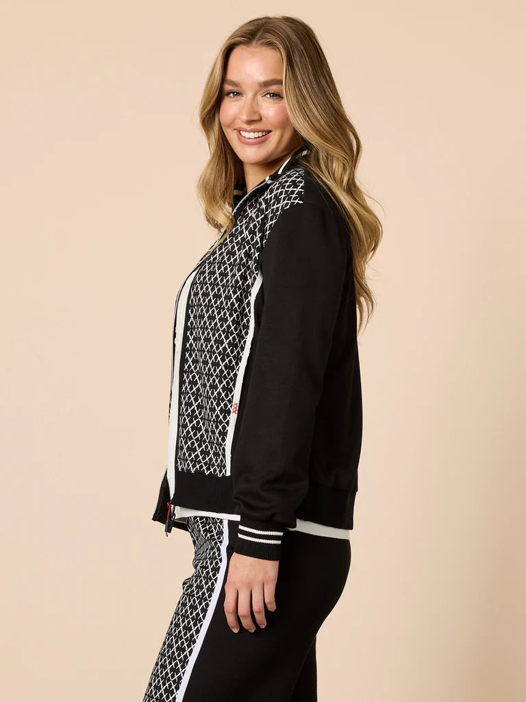 Empire Black/Ivory Spliced Jkt T48621