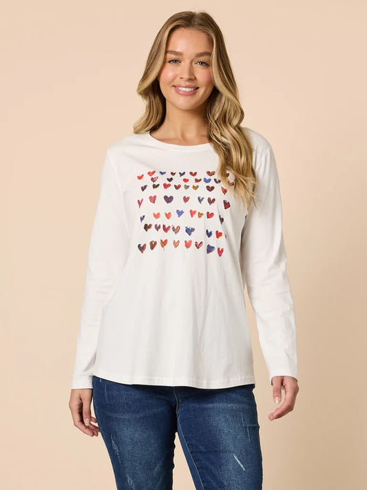 Sweetheart Ivory Tee T48648