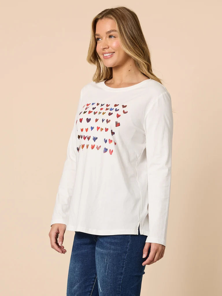 Sweetheart Ivory Tee T48648