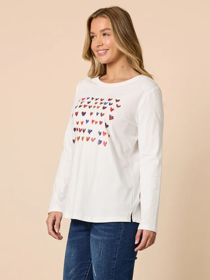 Sweetheart Ivory Tee T48648