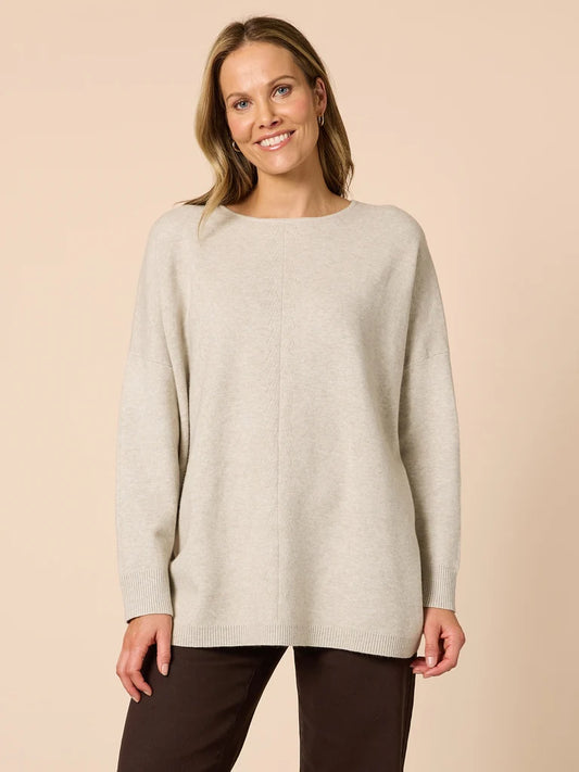 Rochelle Side Button Knit Sweater C49302