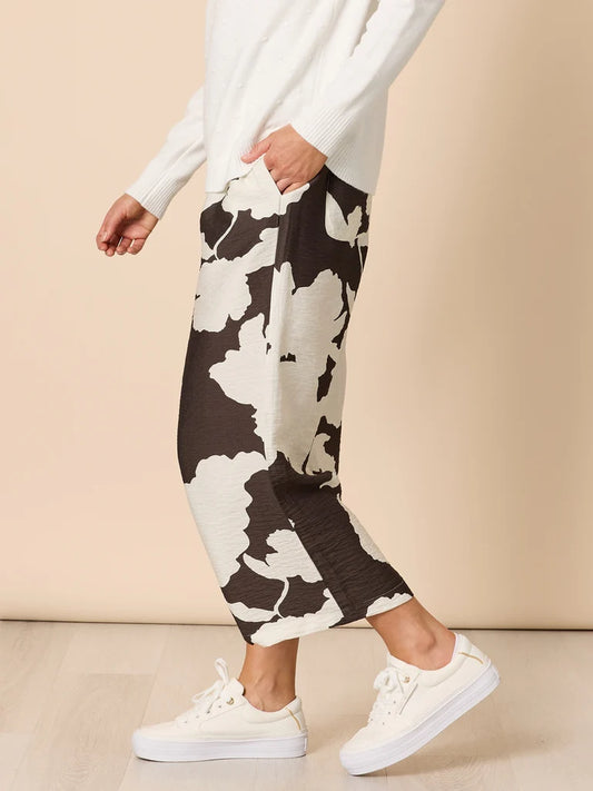 Toulouse Coffee Ivory Pant C49369