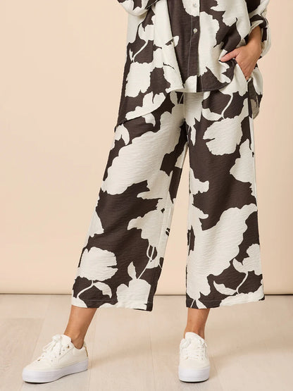 Toulouse Coffee Ivory Pant C49369