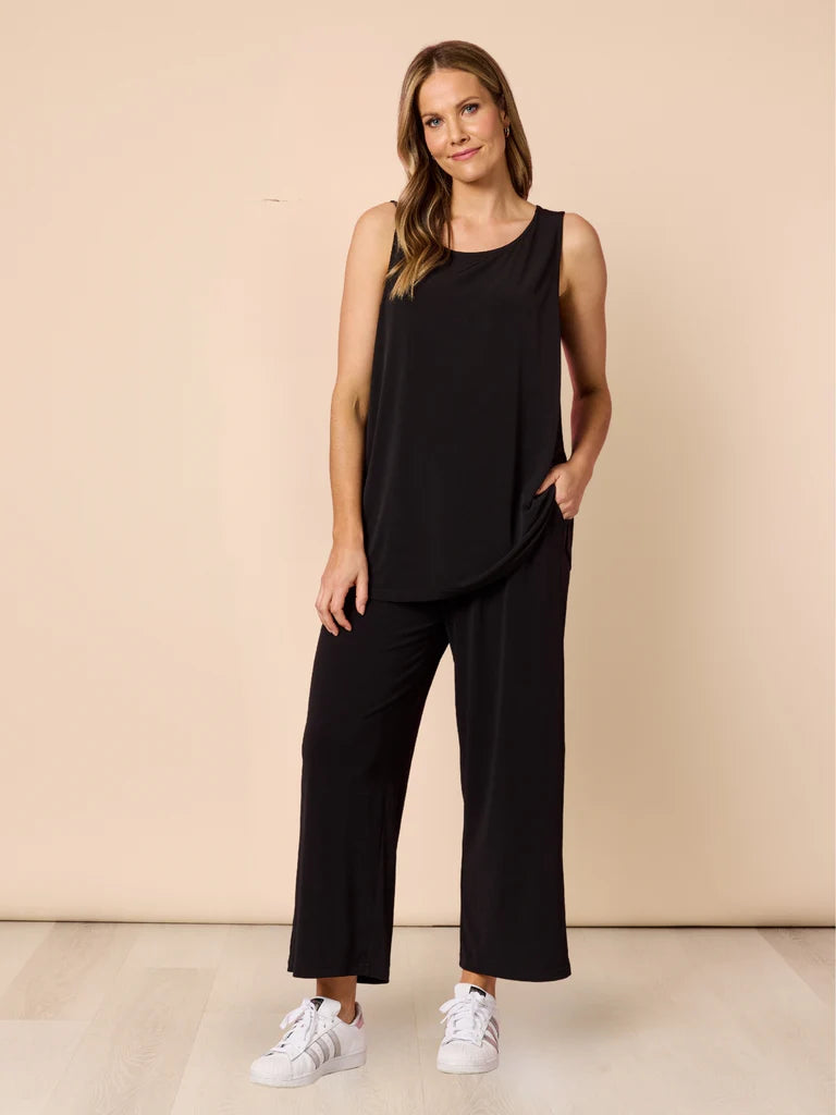 Travel Jersey Wide Leg Pant C48405