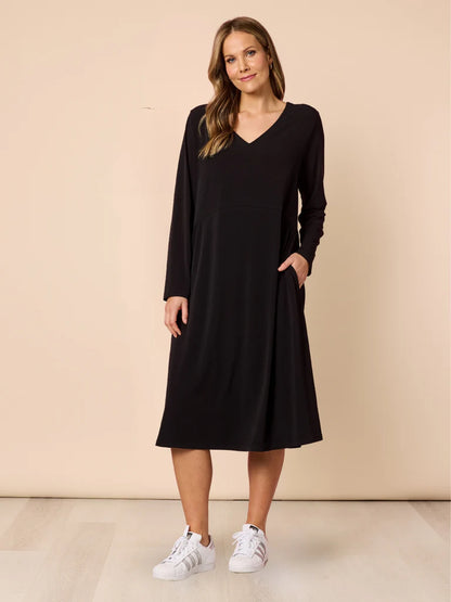 Traveller Black Dress C49420