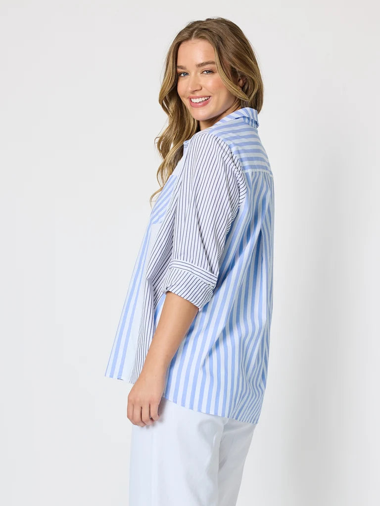 Miramar Stripe Print Shirt T49529
