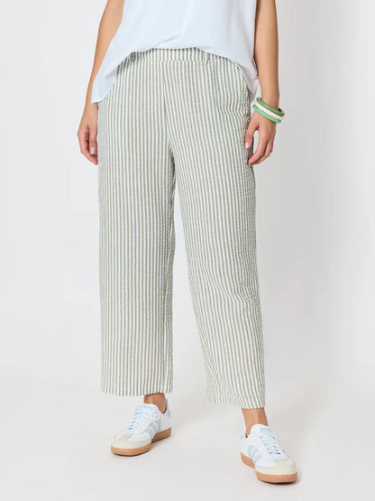 Urban Olive White Stripe pant T49602