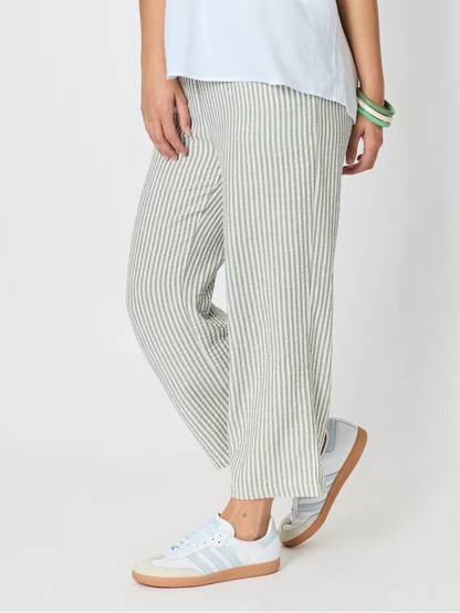 Urban Olive White Stripe pant T49602