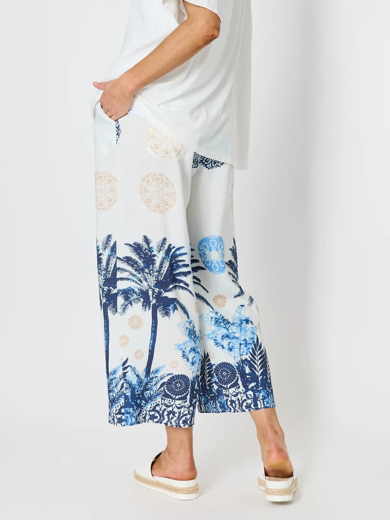 Escape Azure Print Pant C49778