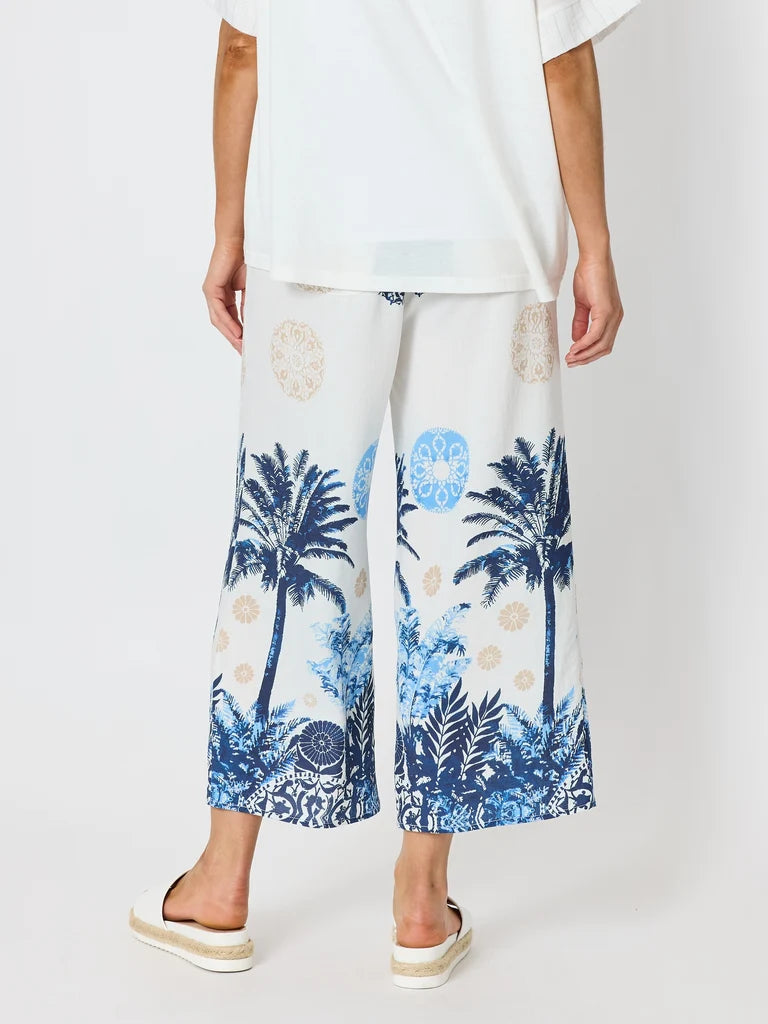 Escape Azure Print Pant C49778