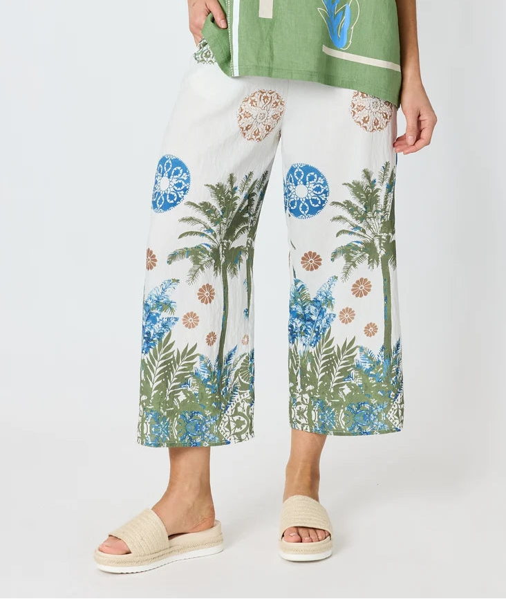 Escape Fern Print Pant C49778