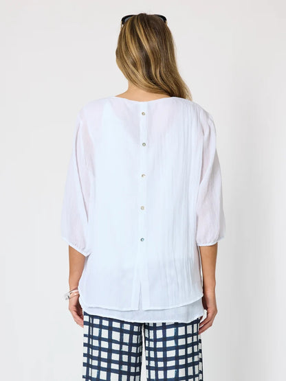 Camellia White Top C50097