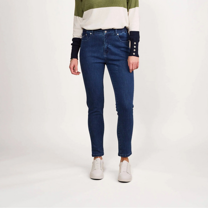 SKINNY Leg Ankle Grazer w Side Waistband 5009