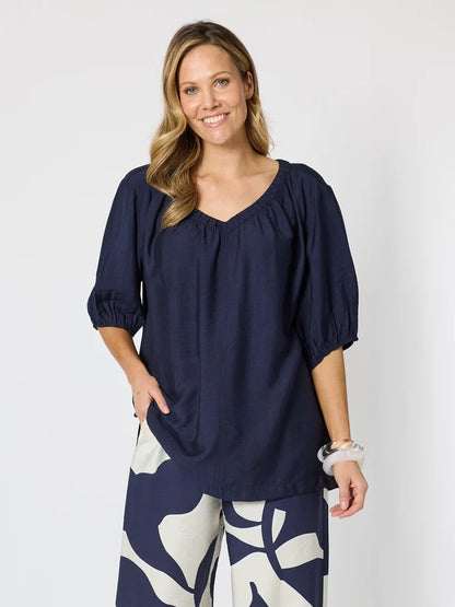 Marina Bay Navy Top C50241