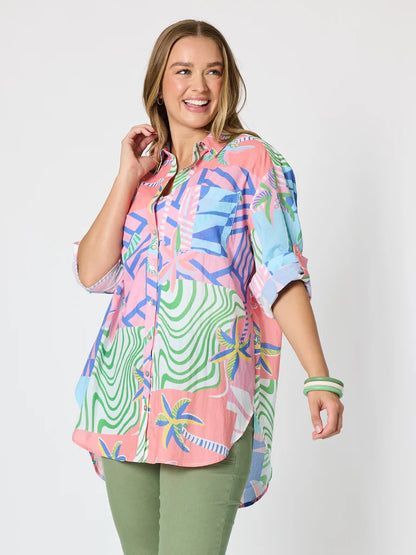 Urban Jungle Musk Print Shirt T50265