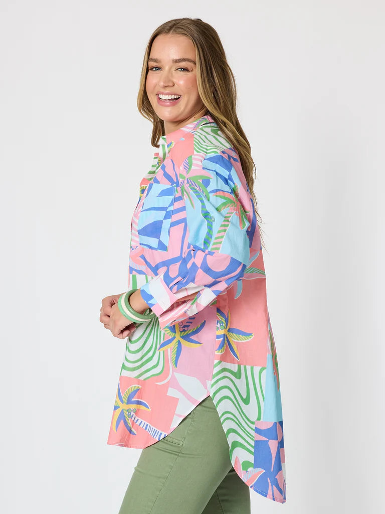 Urban Jungle Musk Print Shirt T50265