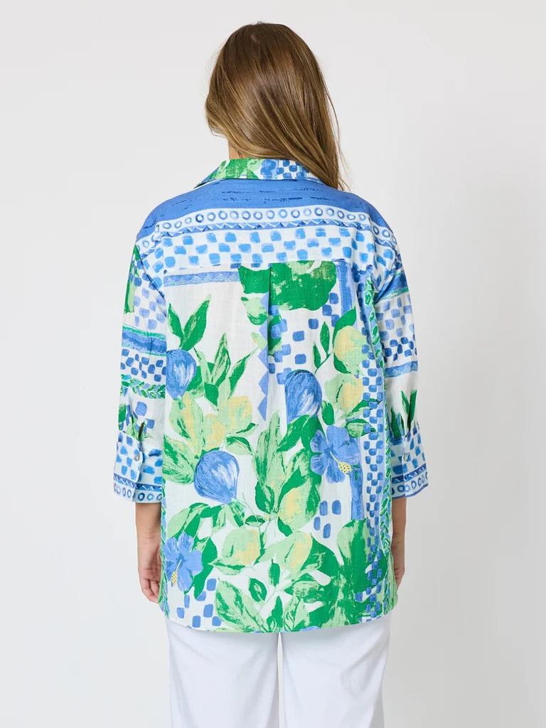 Limoncello Apple Print Shirt T50303