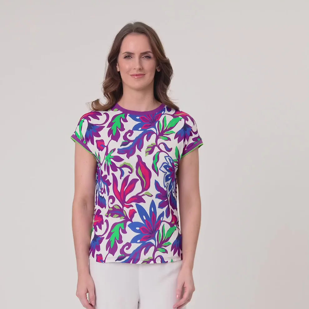 Narcisa Floral Top LTD211