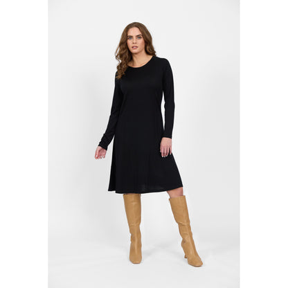 VASS Merino L/S Swing Dress 6107
