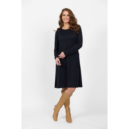 VASS Merino L/S Swing Dress 6107