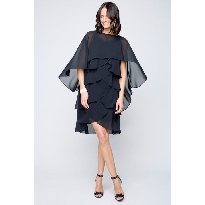 Carre Noir Elegant Cape #6649