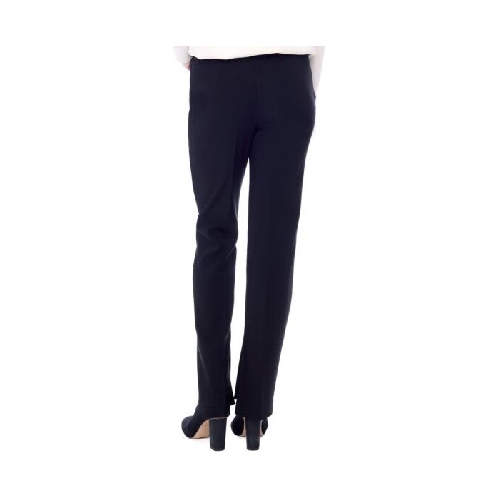 Solid Palermo Side Slit Full Length Pant
