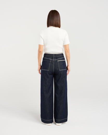 Daria Dark Blue Pant Z4120A
