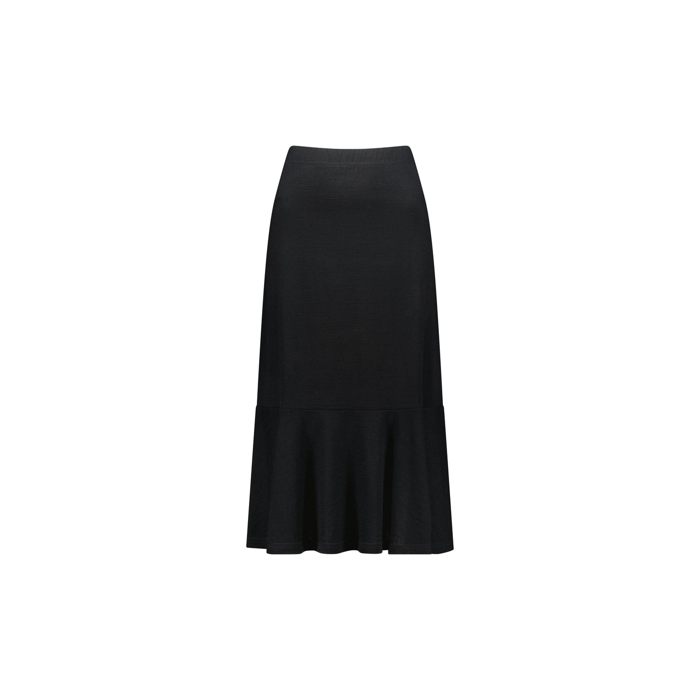 Merino Pull On Skirt