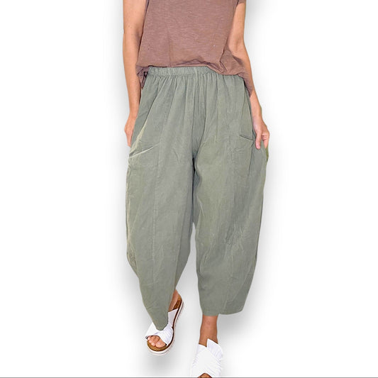 Helga May Corduroy Barrel Pants