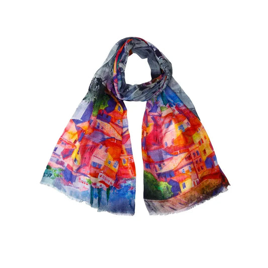 Art Scarf MODAL SILK Designer Scarf