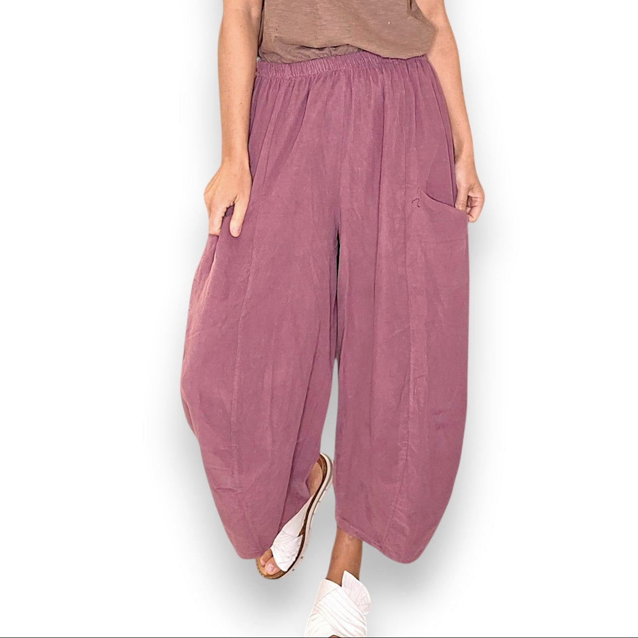 Helga May Corduroy Barrel Pants