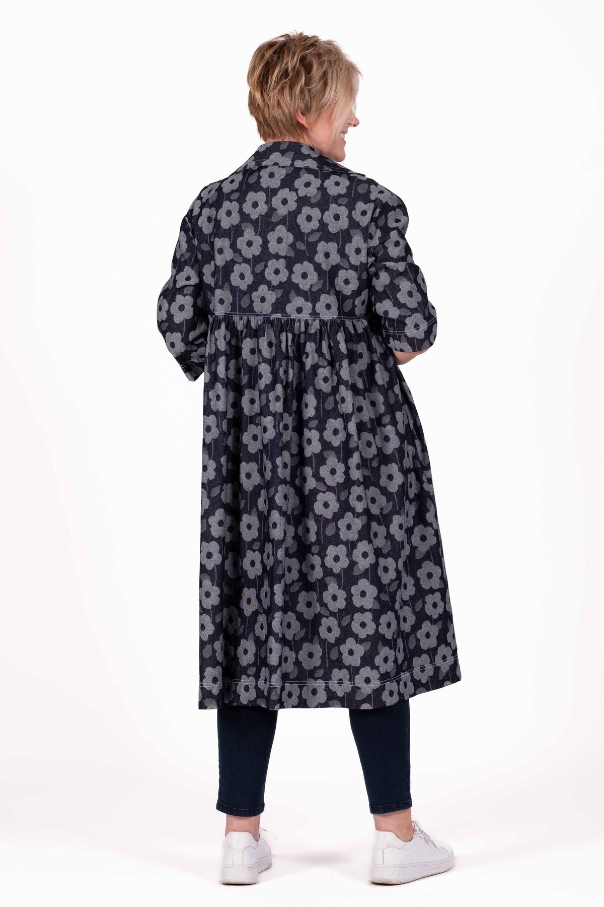 Denim Daisy Truffle Coat JS26-17
